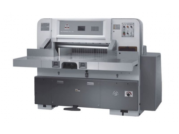 Máquina de corte de papel hidráulica com tela digital, YXW