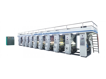 Máquina automática de impressão por rotogravura com registro de cores, YAD-A2
