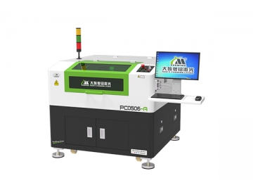 Máquina de corte a laser CO2 de alta precisão, PC0506-A