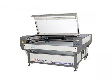 Máquina  de corte a laser CO2 com sistema de alimentação automático 1500×950mm, CMA1610-FET-C