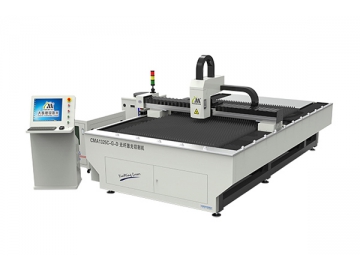 Máquina de corte a laser de fibra econômica 2500*1300mm, CMA1325C-G-D