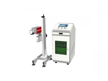 Máquina de marcação a laser UV para linha de montagem automatizada 10W, MUV10-A-A