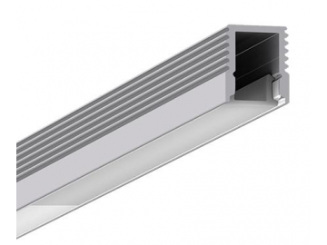 Perfil de alumínio para luminária LED tubular para móveis  LS0709