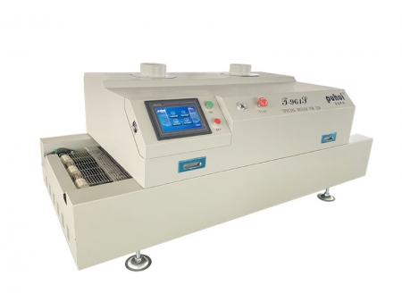 Forno de refluxo com esteira de 6 zonas, T-961S