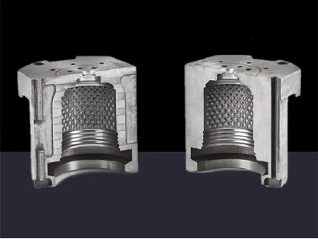 Moldes para embalagens de cosméticos de vidro