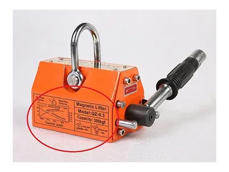 Levantador Magnético Permanente Manual