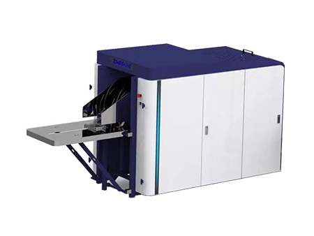 Máquina para fabricação de sacos de papel kraft com alças chatas