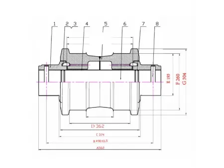 Rolete de esteira para escavadeira Caterpillar E390