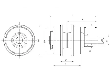 Rolete superior para escavadora Caterpillar E320
