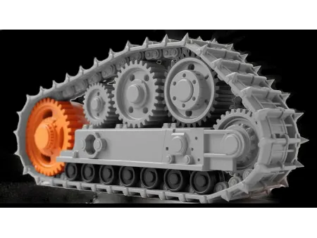 Roda motriz para escavadora Hitachi EX2600