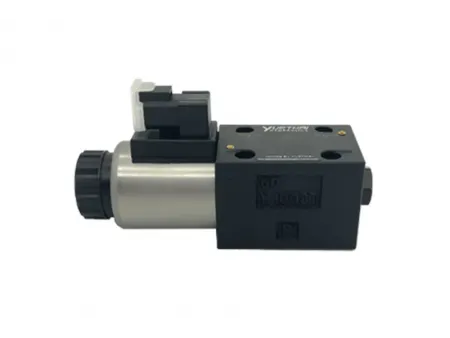 2 posições e 4 vias  Válvula direcional solenóide