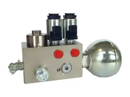 MPSB-SE Bloco manifold com válvula de retenção pilotada