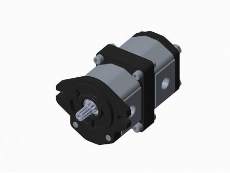 Bomba de engrenagem múltipla