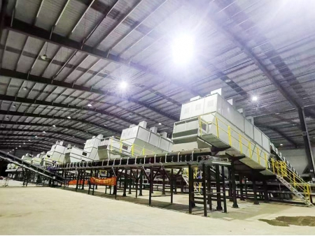 Sistema de tratamento de resíduos de aterros sanitários