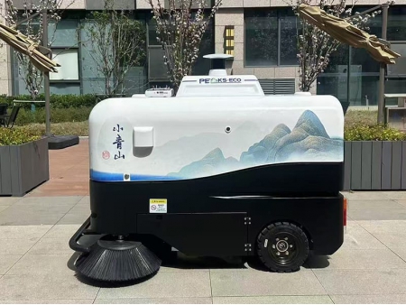 Varredora de rua autônoma