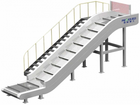 Transportador de placas metálicas