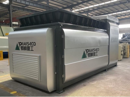 Máquina desensacadora de resíduos orgânicos