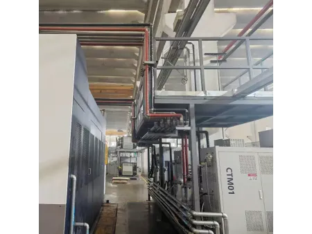 Sistema de resfriamento de moldes