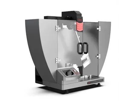 Máquina de ensaio de impacto pendular para plásticos, teste de impacto Charpy/Izod