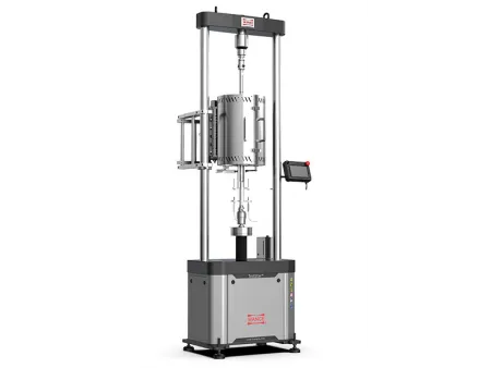 Máquina de ensaios de fluência e ruptura por tensão eletromecânica