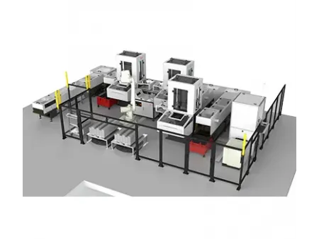 Sistema de ensaio robótico automatizado de compressão de concreto