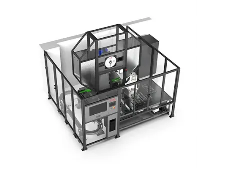 Sistema de ensaio robótico automatizado de impacto Charpy