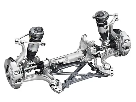 Componentes de alumínio para molas pneumáticass