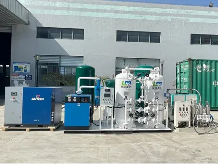 Sistema industrial personalizado de geração de oxigênio
