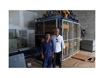 Máquina de fazer bloco QF1800