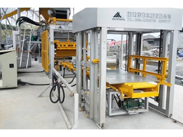 Máquina para fazer blocos de concreto, tipo QF1300