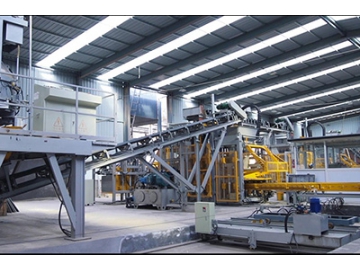 Máquina para fazer blocos de concreto, tipo QF1300