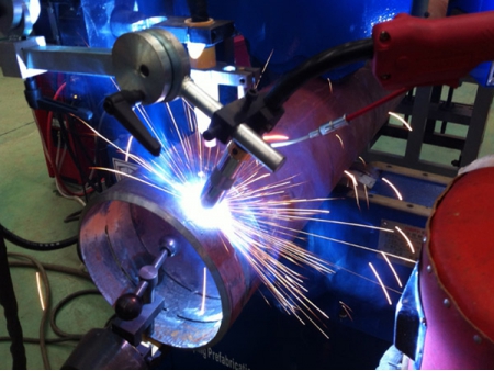 Máquina de solda de tubo automática (FCAW/GMAW)