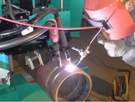 Máquina de solda de tubo automática (GTAW)
