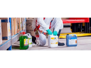 Luvas para riscos químicos