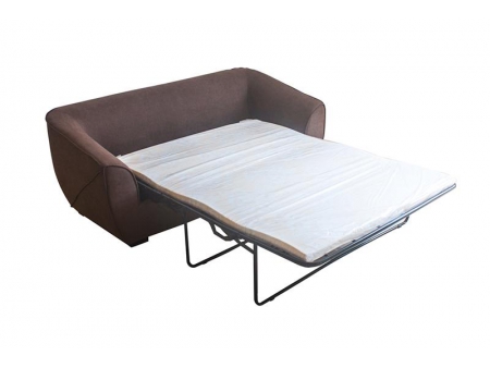 Sofá-cama de puxar de tecido