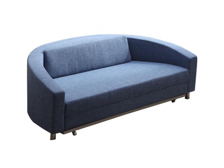 Sofá-cama de tecido redondo