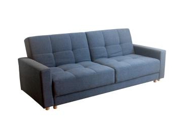 Sofá-cama de tecido dobrável