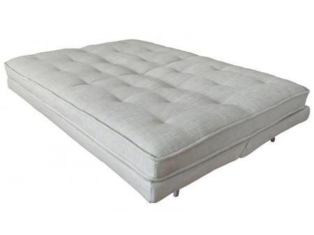 Sofá-cama de tecido versátil