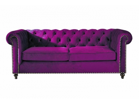 Sofá-cama embutido estofado