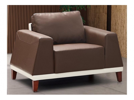 Conjunto de sofá de couro comercial