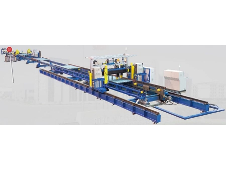 Linha de solda de viga H em banda corrugada JBH15