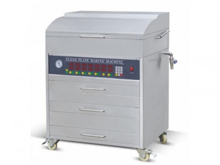 Máquina para fabricação de placa flexográfica