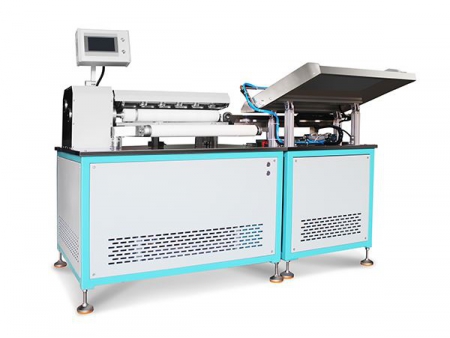 Máquina Automática de Rotulagem e Corte de Tubos de Papel (com cola branca), WT-580X