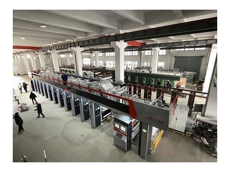 Máquina de Impressão de Rotogravura de Eixo Eletrônico