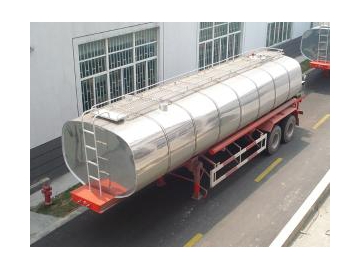 Tanque para transporte de asfalto