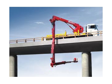 Veículo para inspeção de ponte (tipo caçamba)