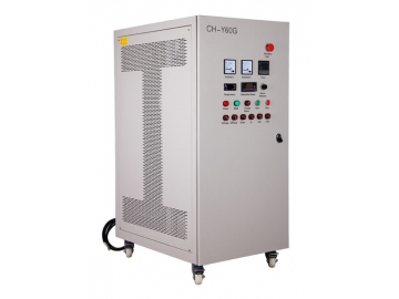 Gerador de ozônio refrigerado por água (Sistema de oxigênio incorporado)