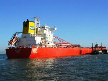 Esteira transportadora para sistema de auto-descarregamento de navio
