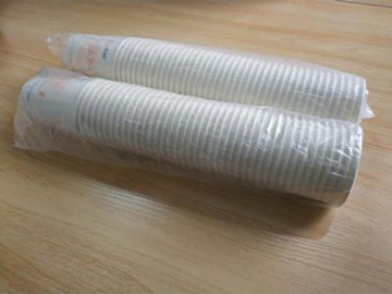 Máquina de embalagem automática de copos e outros recipientes de papel