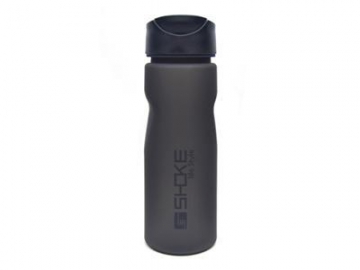 Garrafa de água flip top em tritan revestida de borracha 24oz